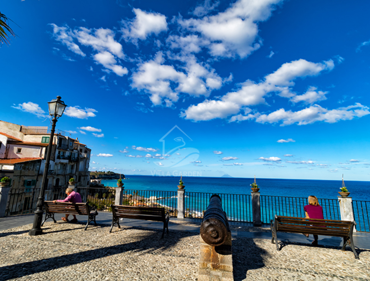 Historic center views in Tropea